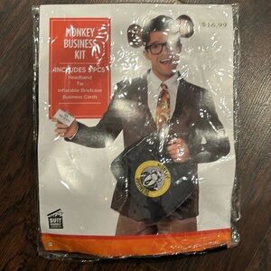 NWT! Monkey Business Tie Costume